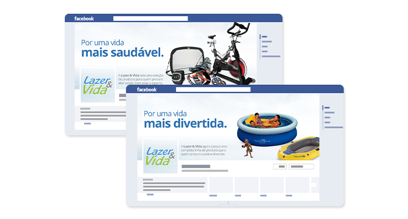 Avatar e banner para página de Facebook